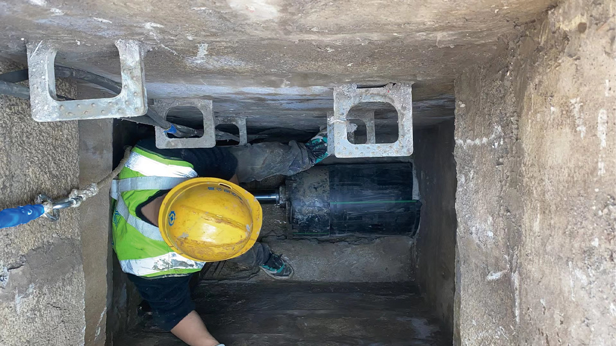 余江HDPE短管内衬法